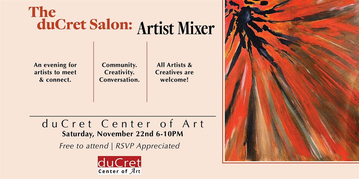 The duCret Salon: Artist Mixer
