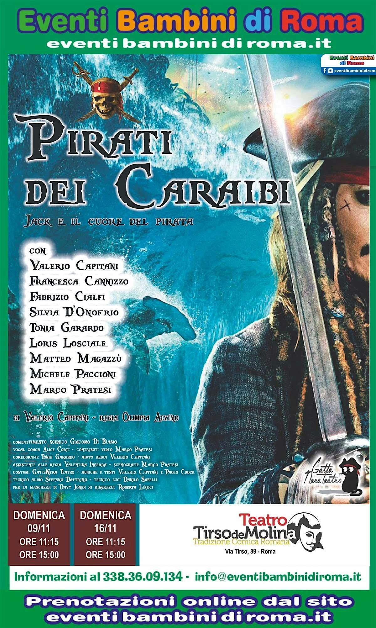 Spettacolo per bambini "Pirati dei Caraibi"
