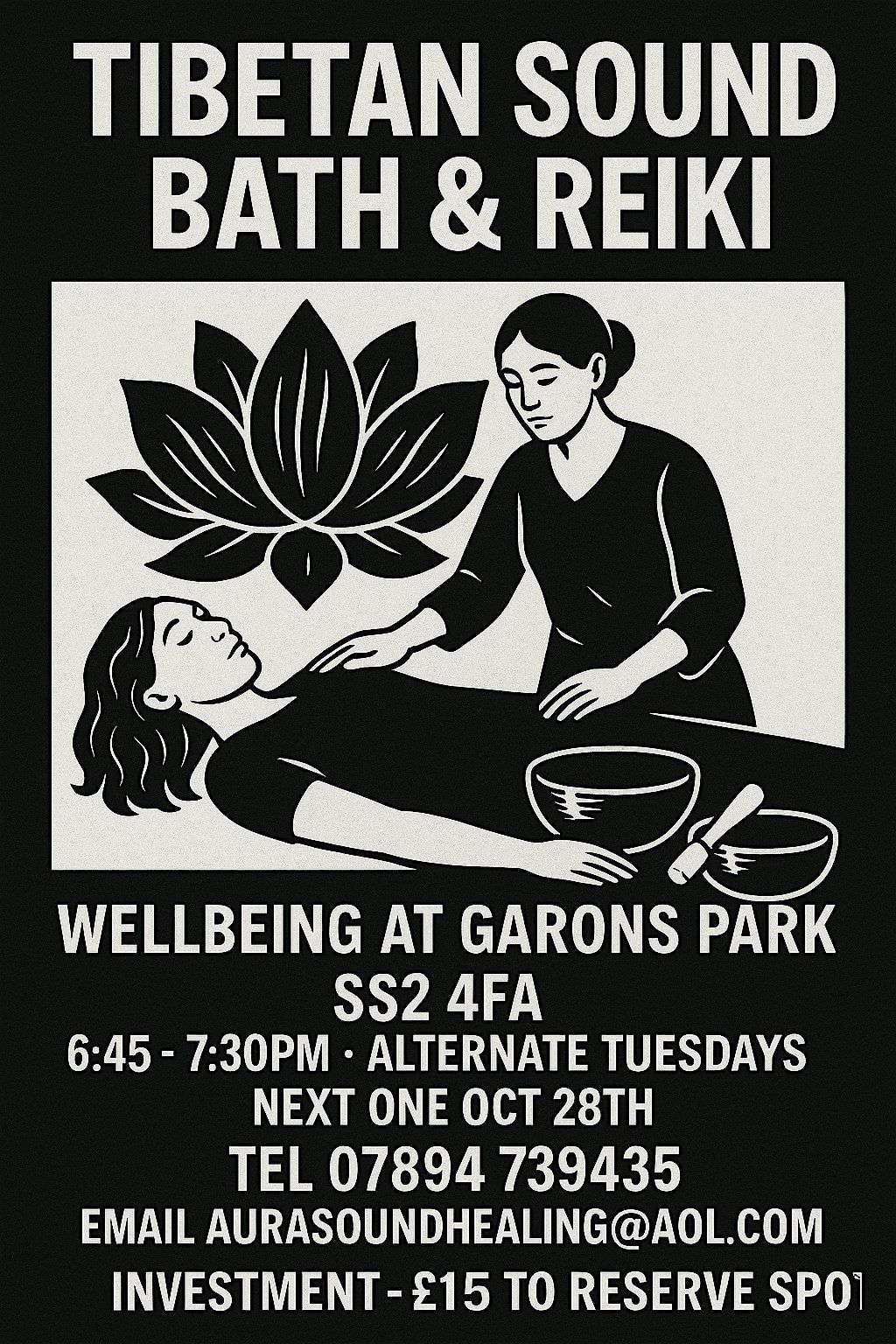 Tibetan Sound Bath & Reiki Healing