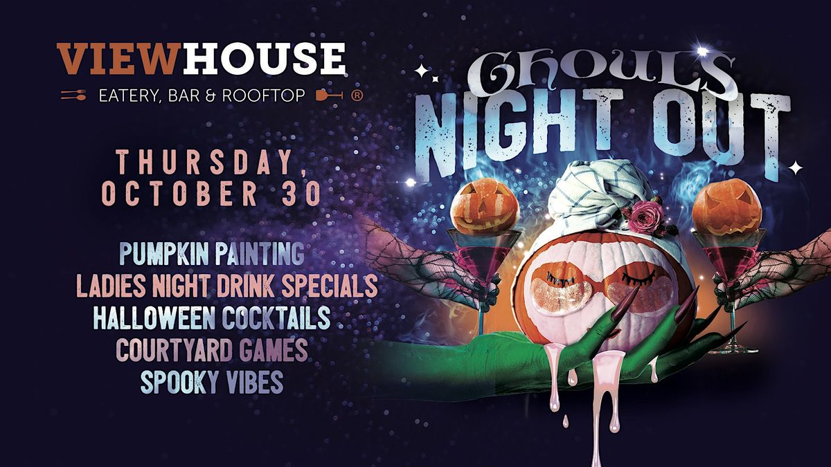 Ghouls Night Out Pumpkin Painting - Littleton