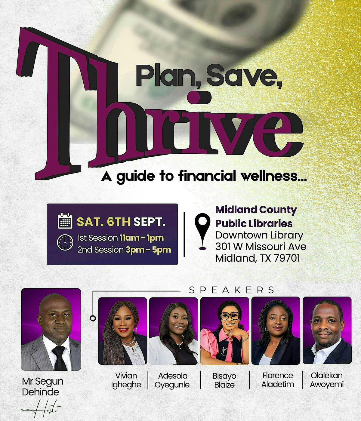 Plan, Save, Thrive - A guide to financial wellness