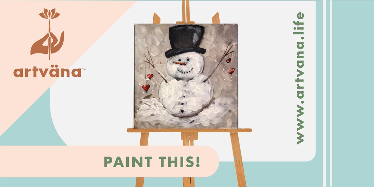 Artvana Paint and Sip at McMillin Farm Collective Puyallup January 2026