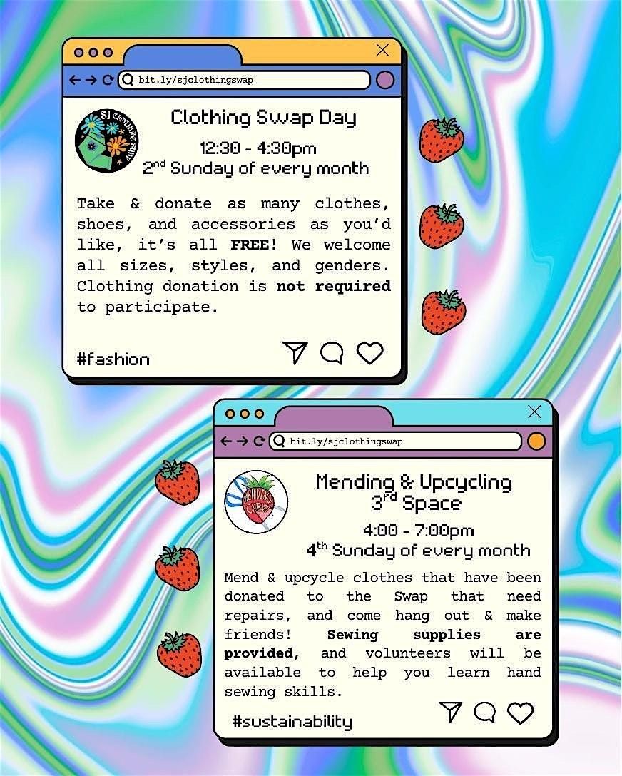 FREE Monthly Clothes Swap & Potluck