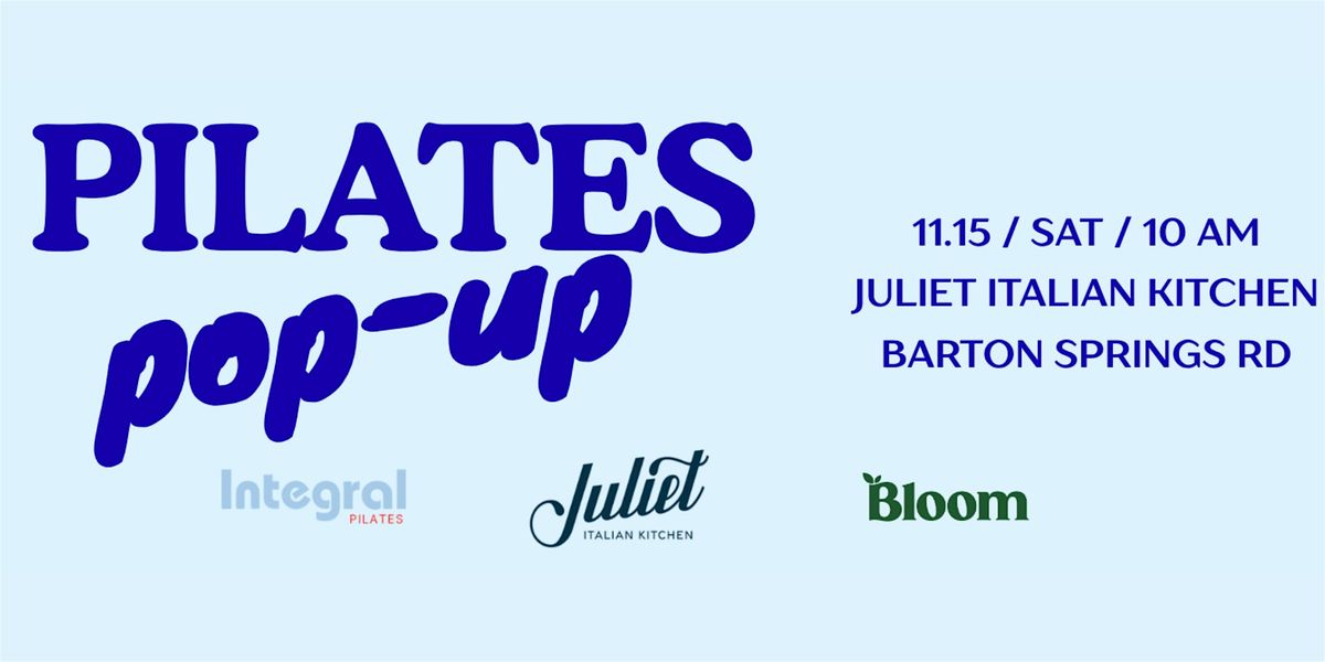 Pilates w\/ Integral Pilates + Bloom Nutrition