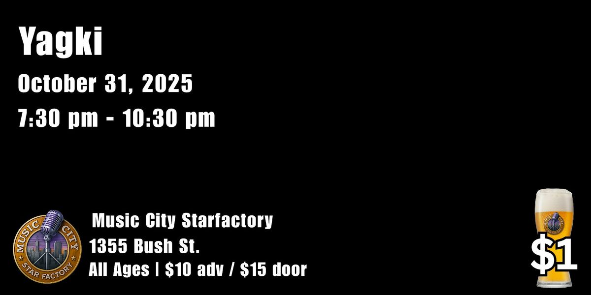 Yagki - Live at Music City Starfactory