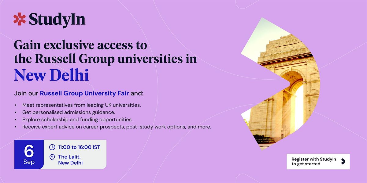 UK Russell Group Fair in Delhi