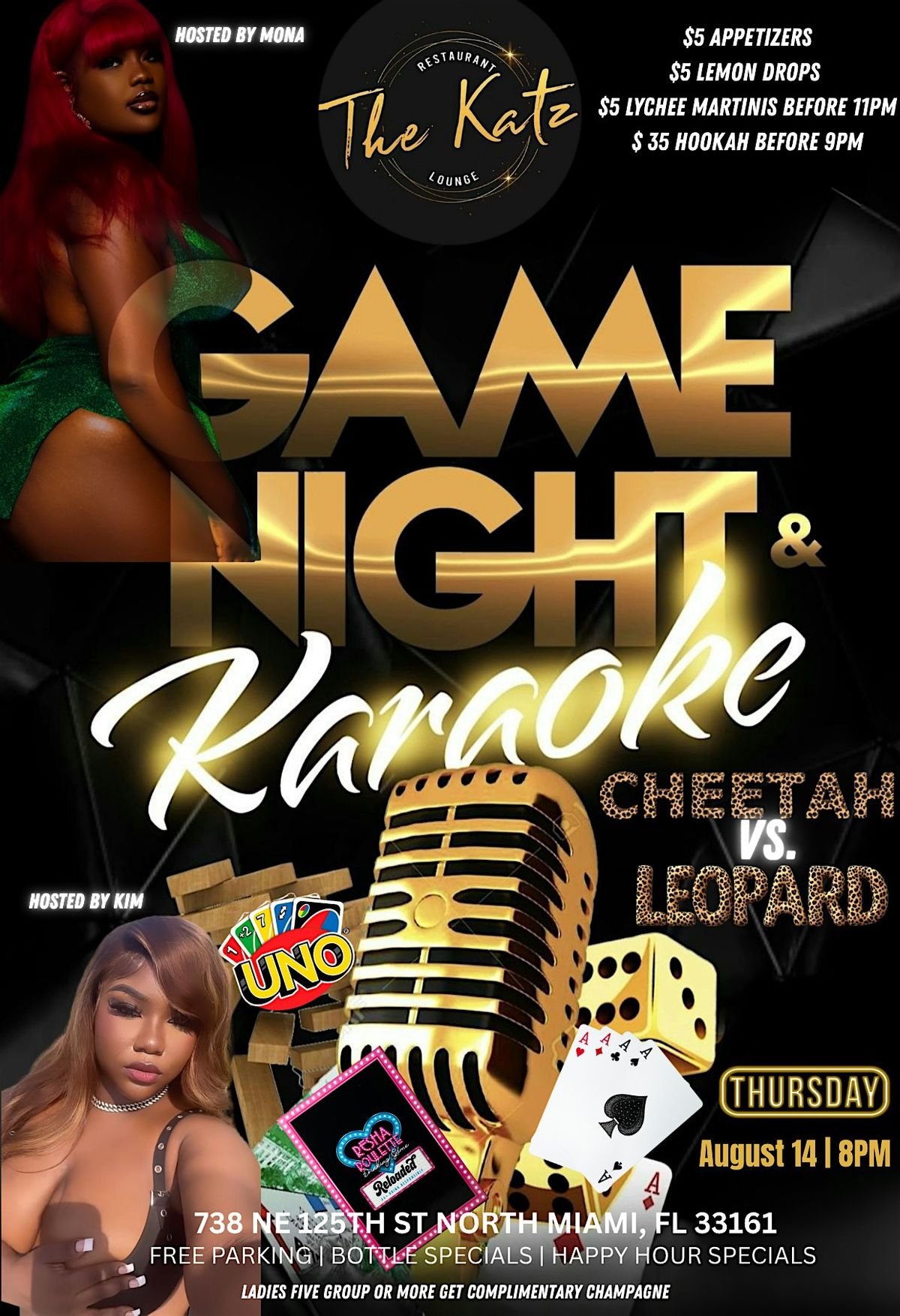 Game night and Karaoke