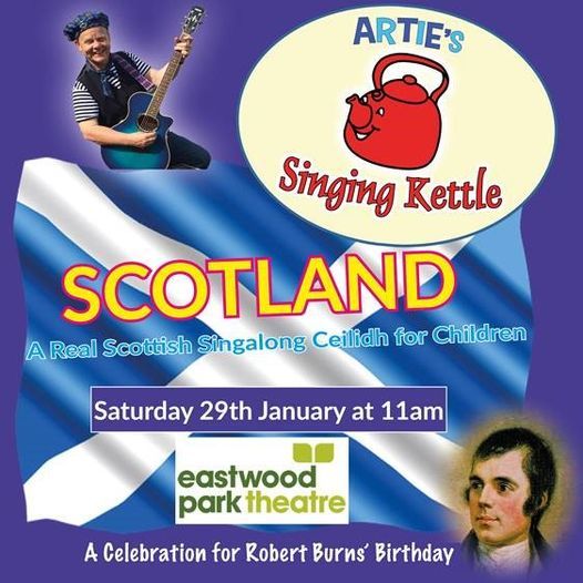 Artie's Singing Kettle - SCOTLAND!