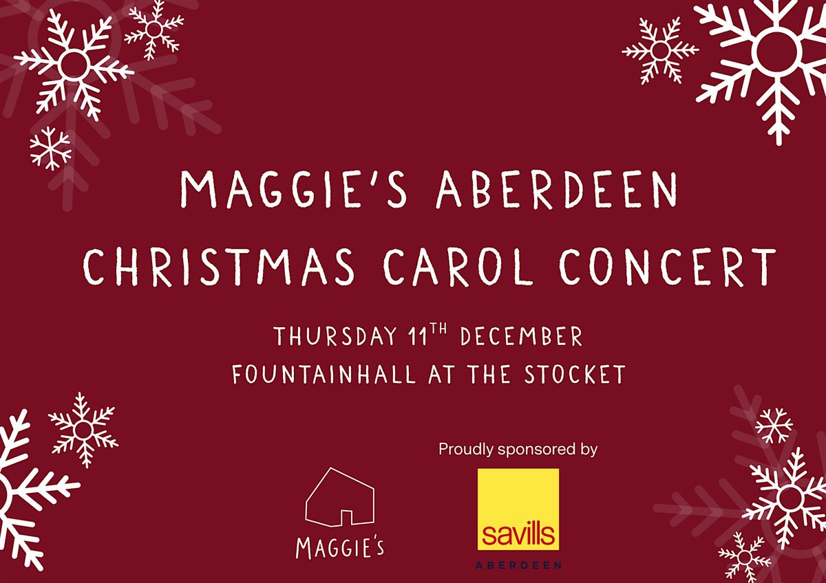 Maggie's Aberdeen Christmas Carol Concert 2025