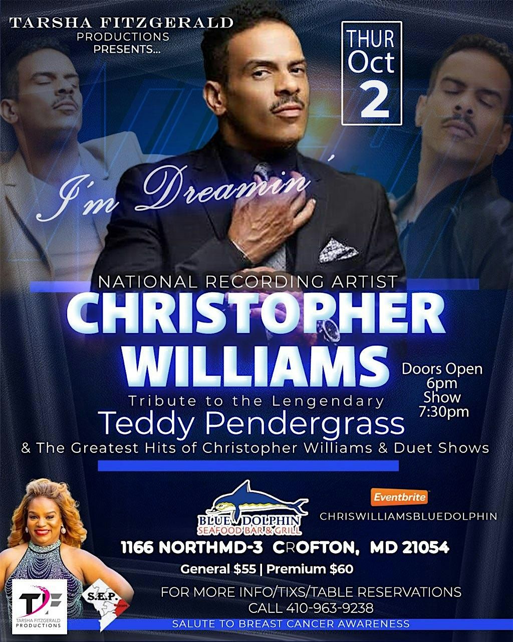 I\u2019m dreaming Feat Christopher Willam\u2019s a tribute to Teddy pendergrass