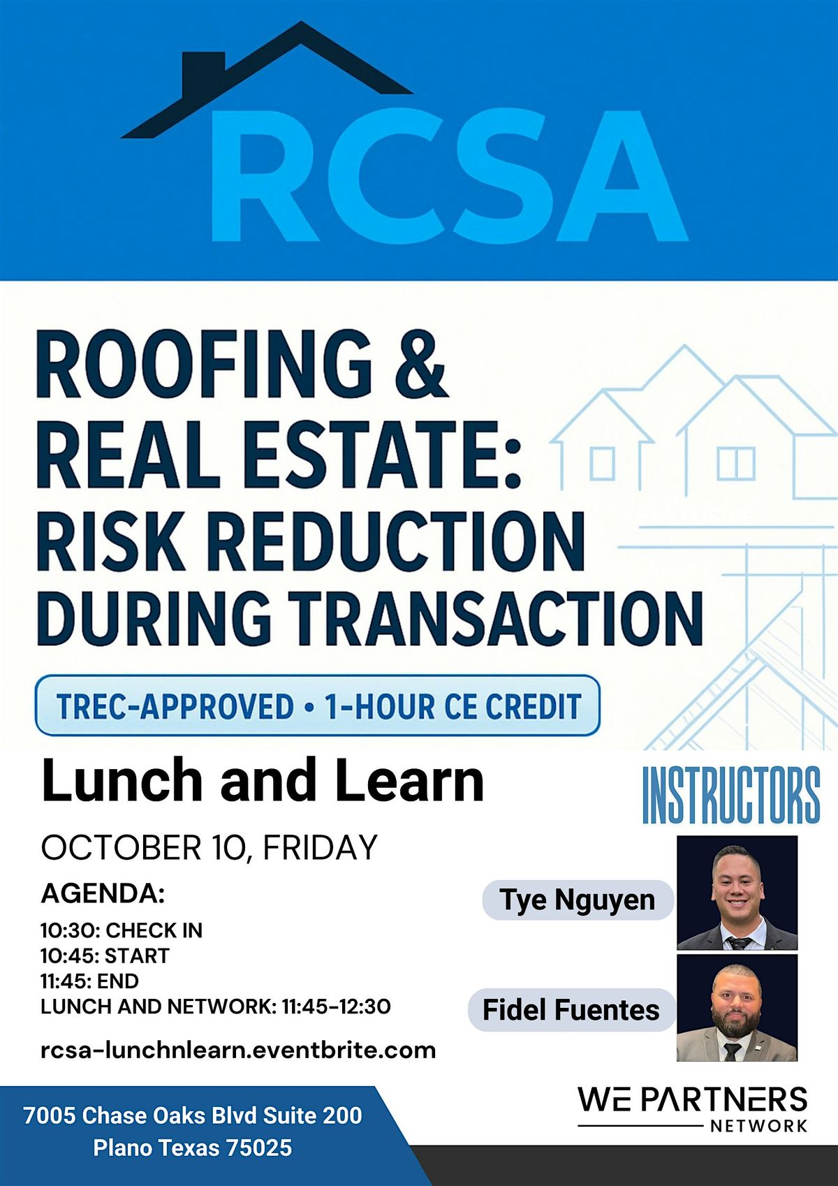 Roofing & Real Estate: 1-hour CE Class