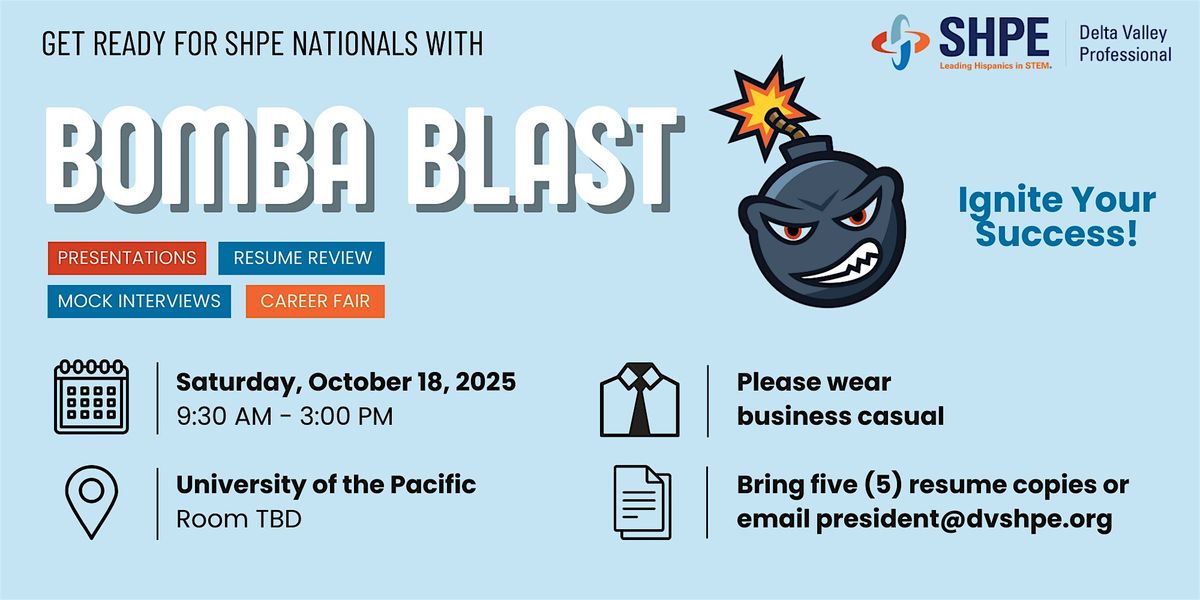 Delta Valley SHPE: Bomba Blast 2025