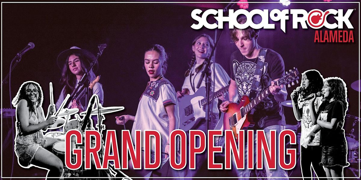 School of Rock Alameda GRAND OPENING!