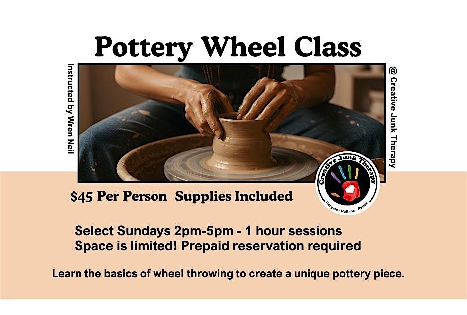 Pottery Wheel Class