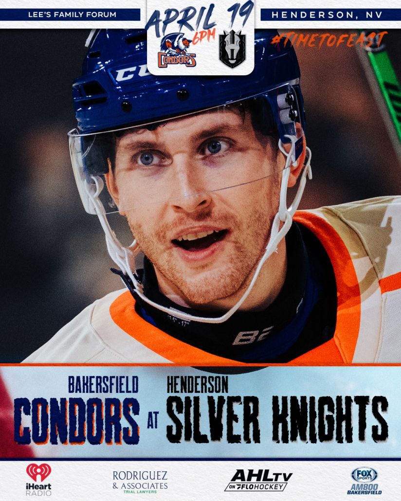 Henderson Silver Knights vs. Bakersfield Condors