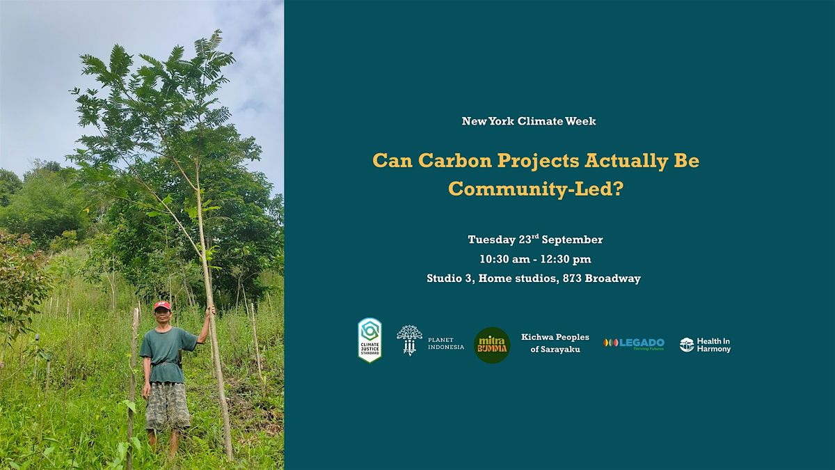 Can Carbon Projects Actually Be Community-Led?
