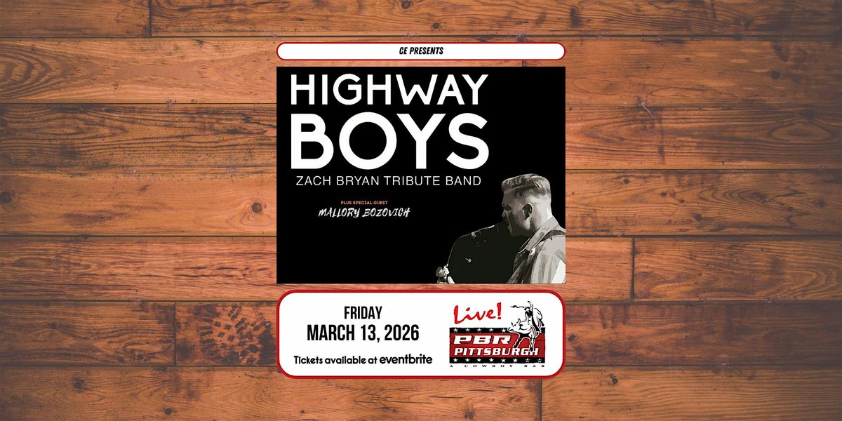 Highway Boys - Zach Bryan Tribute Band