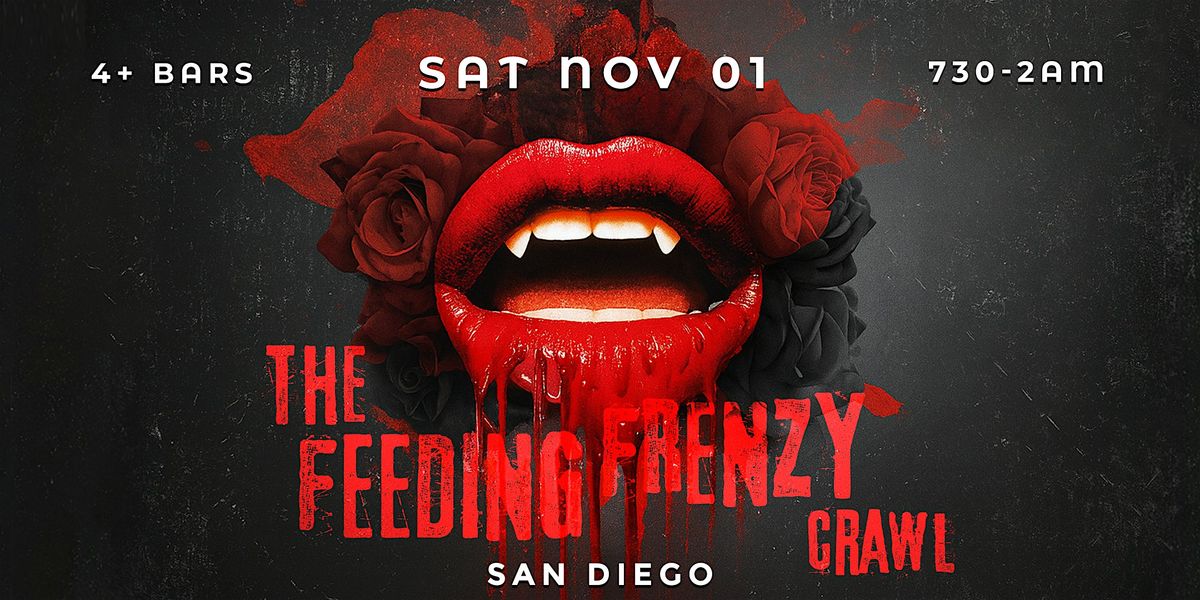 Feeding Frenzy Halloween Bar Crawl San Diego 2025