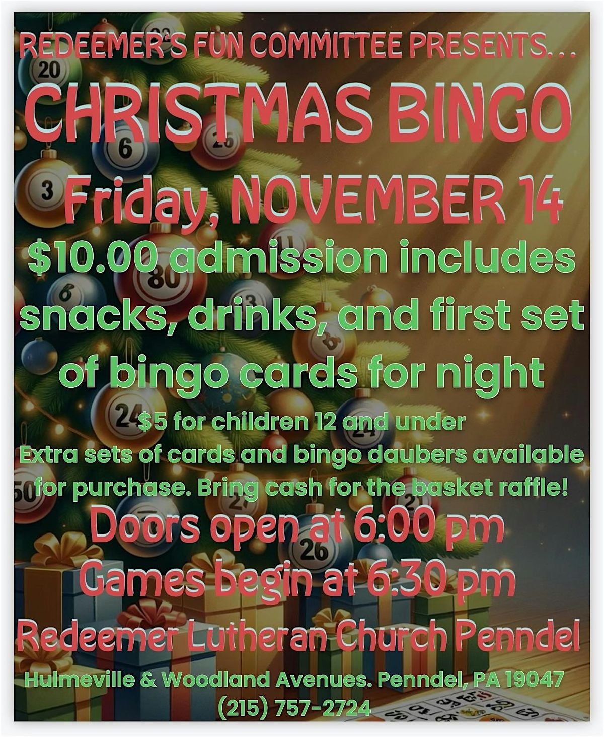 Christmas Bingo!