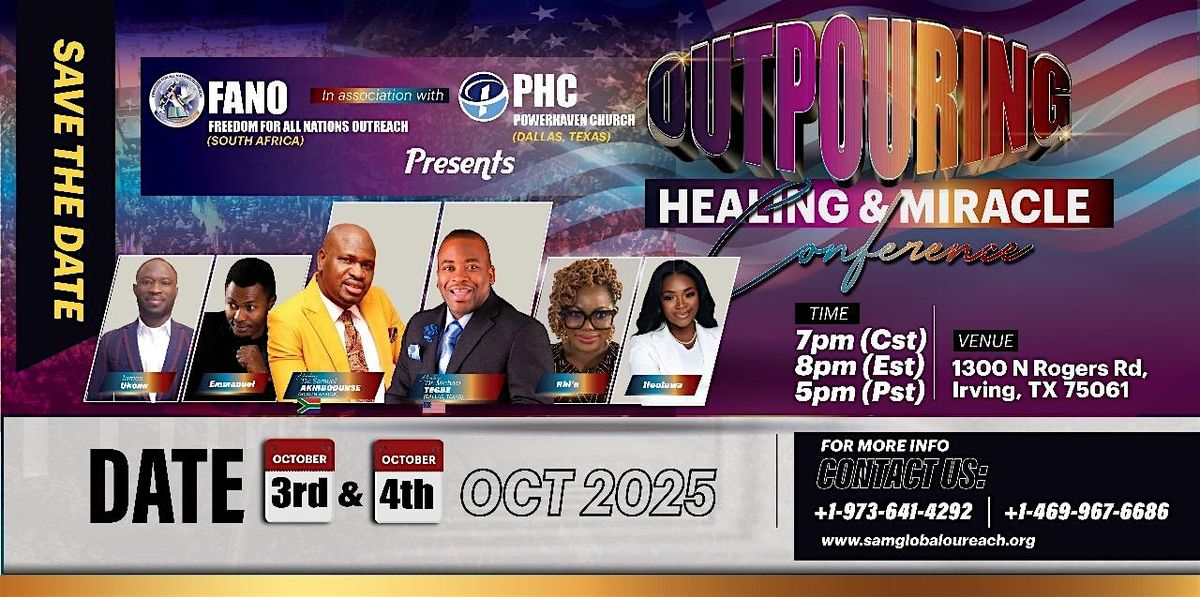 OUTPOURING HEALING & MIRACLE CONFERENCE