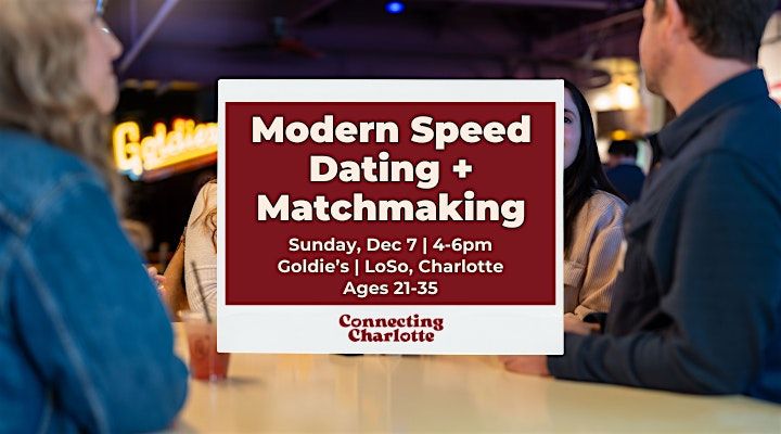 Modern Speed Dating & Match Making | 21-35 | Hetero Matches