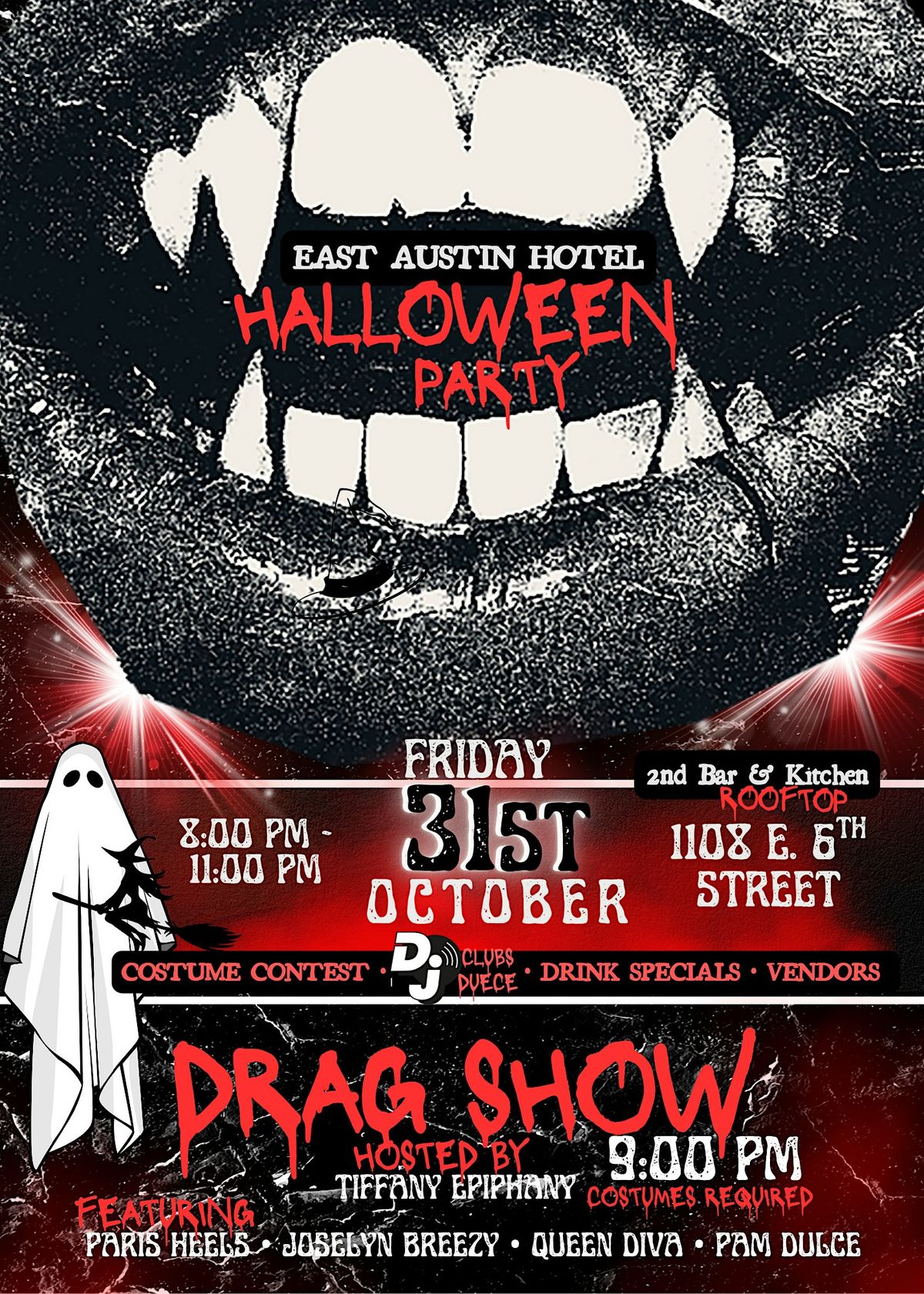 EAH ROOFTOP: HALLOWEEN DRAG & COSTUME PARTY