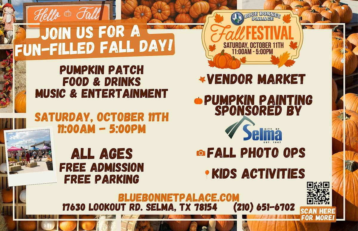 2nd Annual Fall Festival & Pumpkin Patch