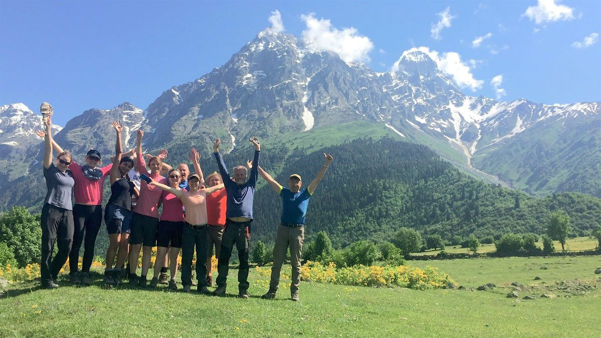 Hiking in Georgia Ushguli and the Svaneti Valley
