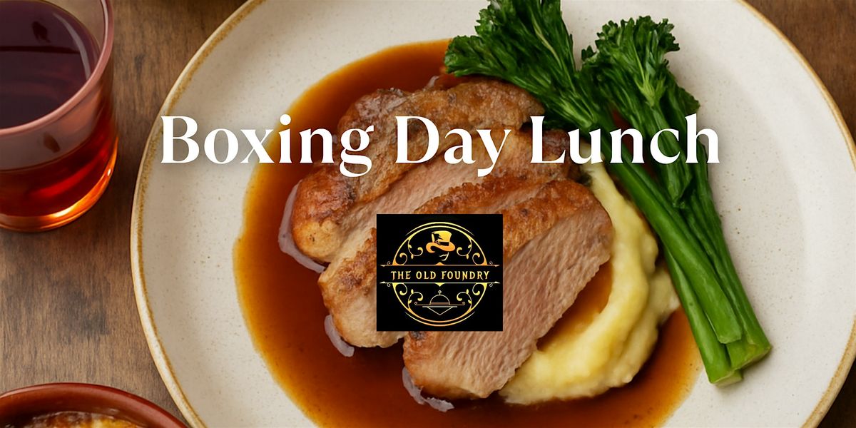 Boxing Day Devon Table Lunch at The Old Foundry