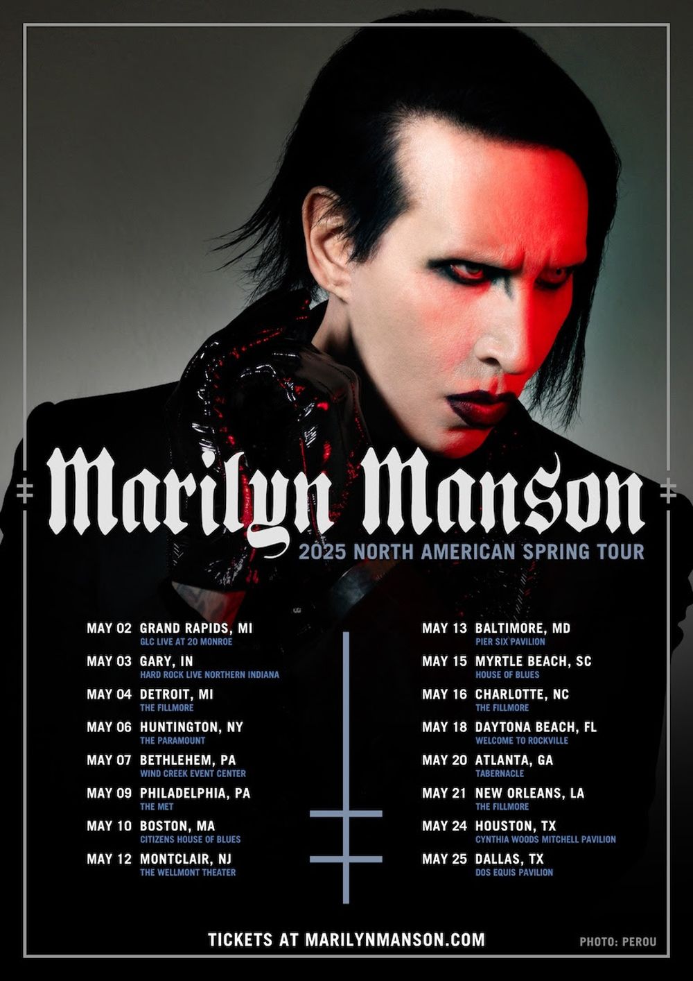 Marilyn Manson at OVO Arena Wembley