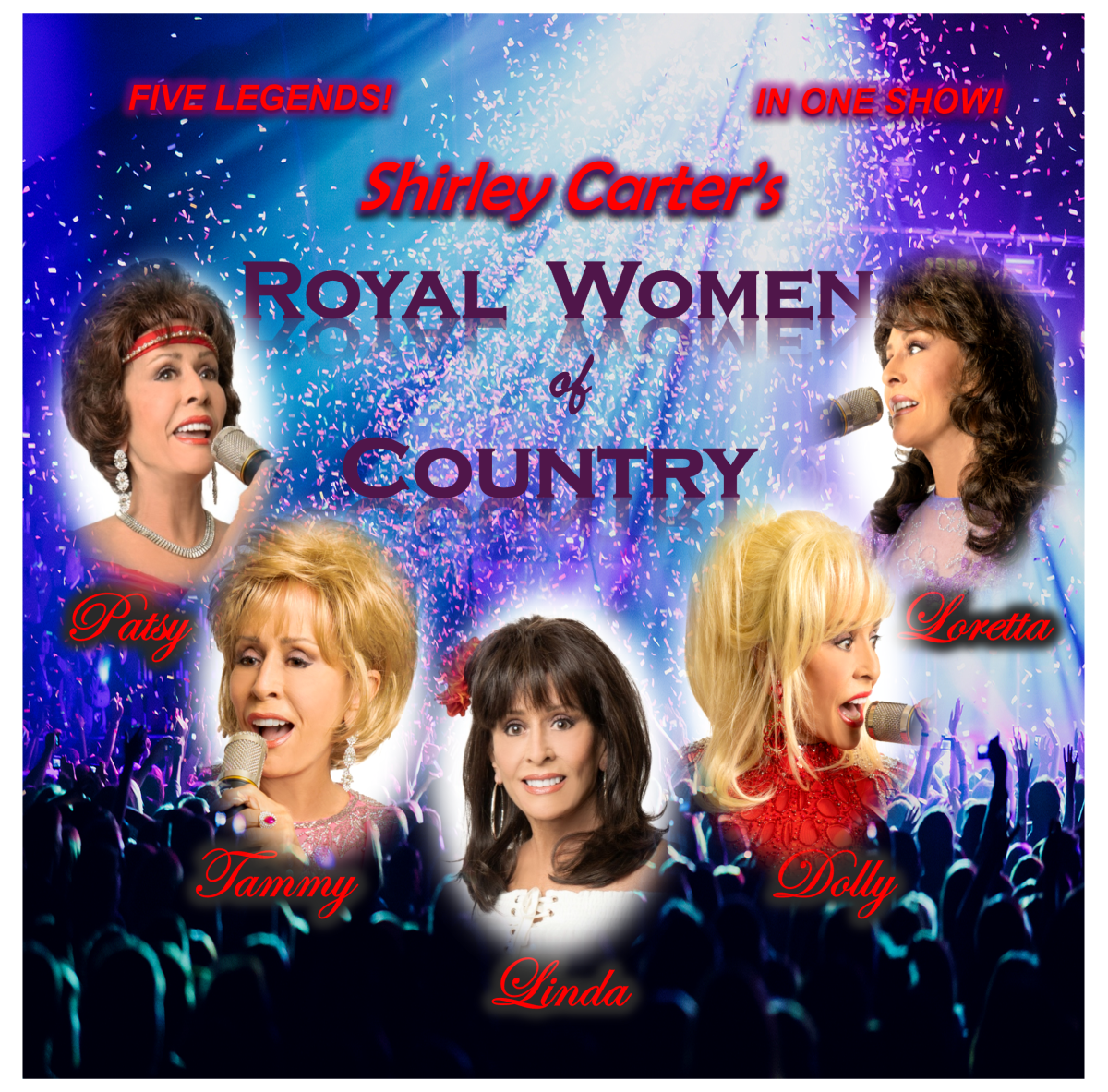 Shirley Carters Royal Women of Country at Pines Theater - TX