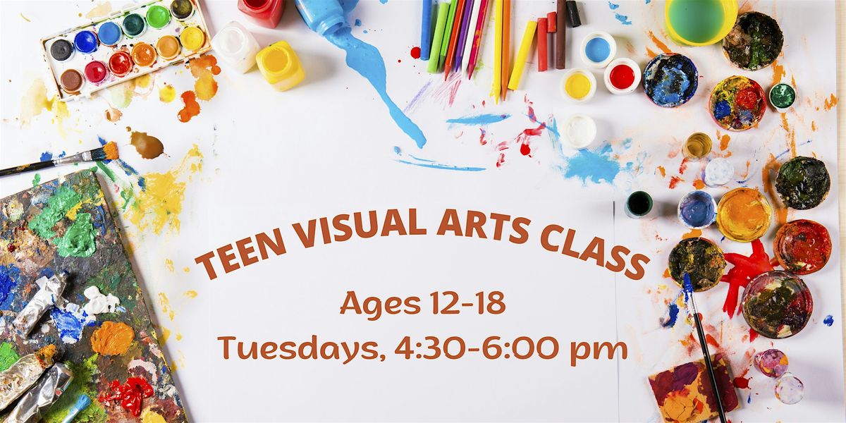 Visual Art Class Sign Teen Visual Arts Class at SAC Art Studio, MOUNT AIRY on 7th October, 2025