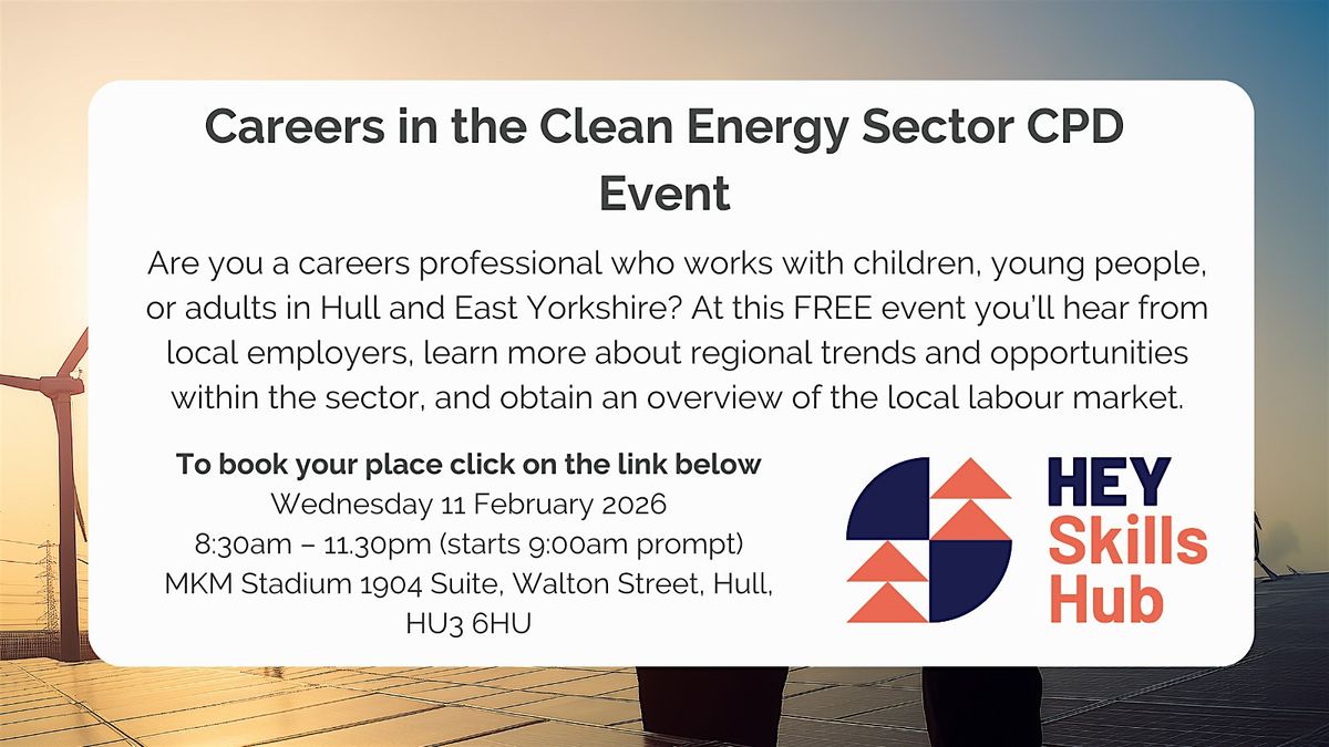 Careers in the Clean Energy Sector
