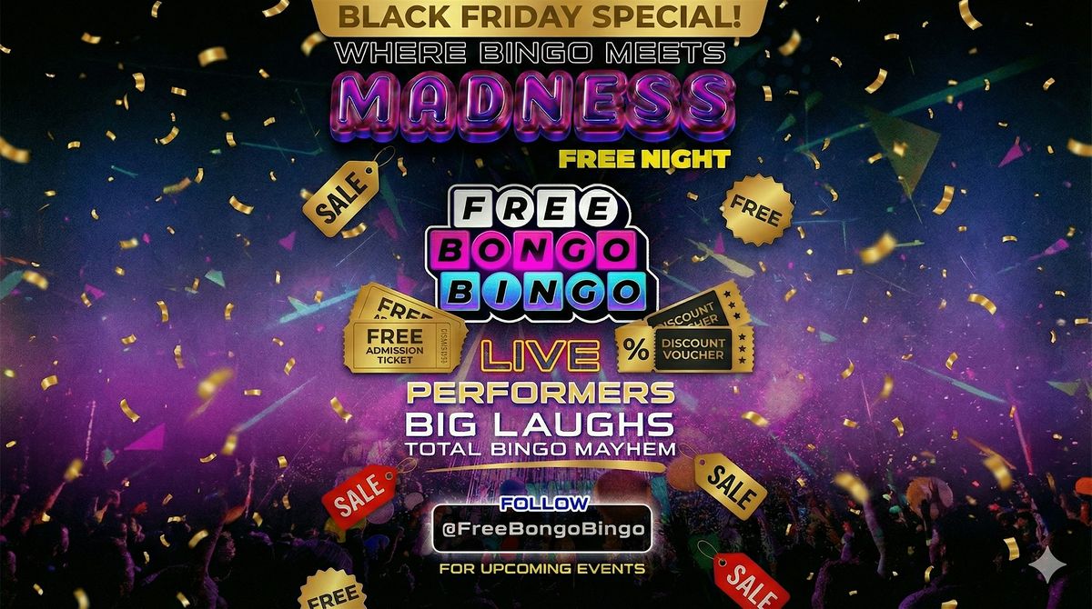 FREE Bongo Bingo \u2013 Whitchurch! (Tickets Redeemable on Bar for \u00a310)