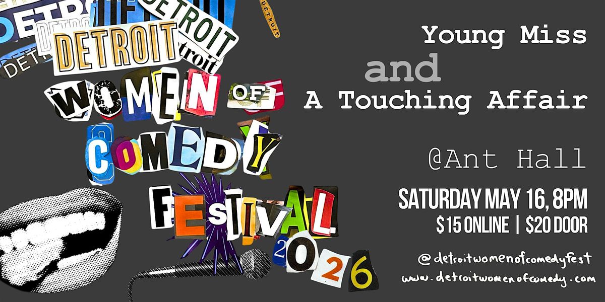 IMPROV COMEDY | #DWCF26| SATURDAY May 16 | Ant Hall | 8PM