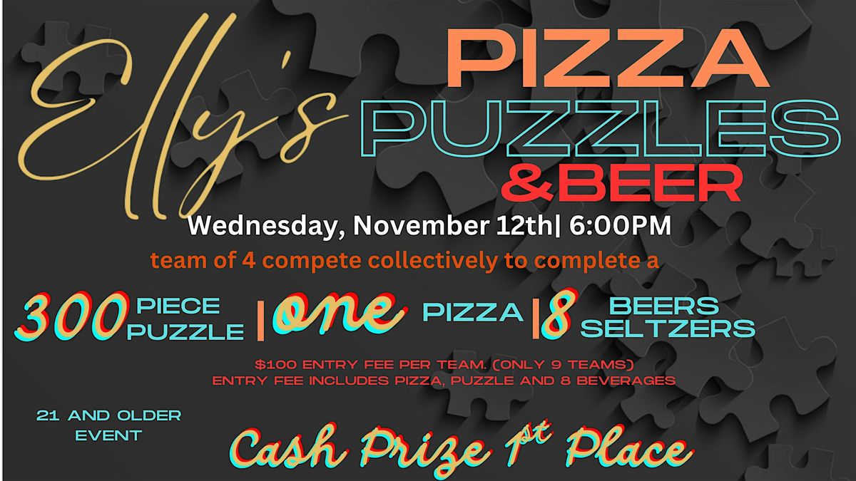 Elly's Pizza, Puzzle and Beers