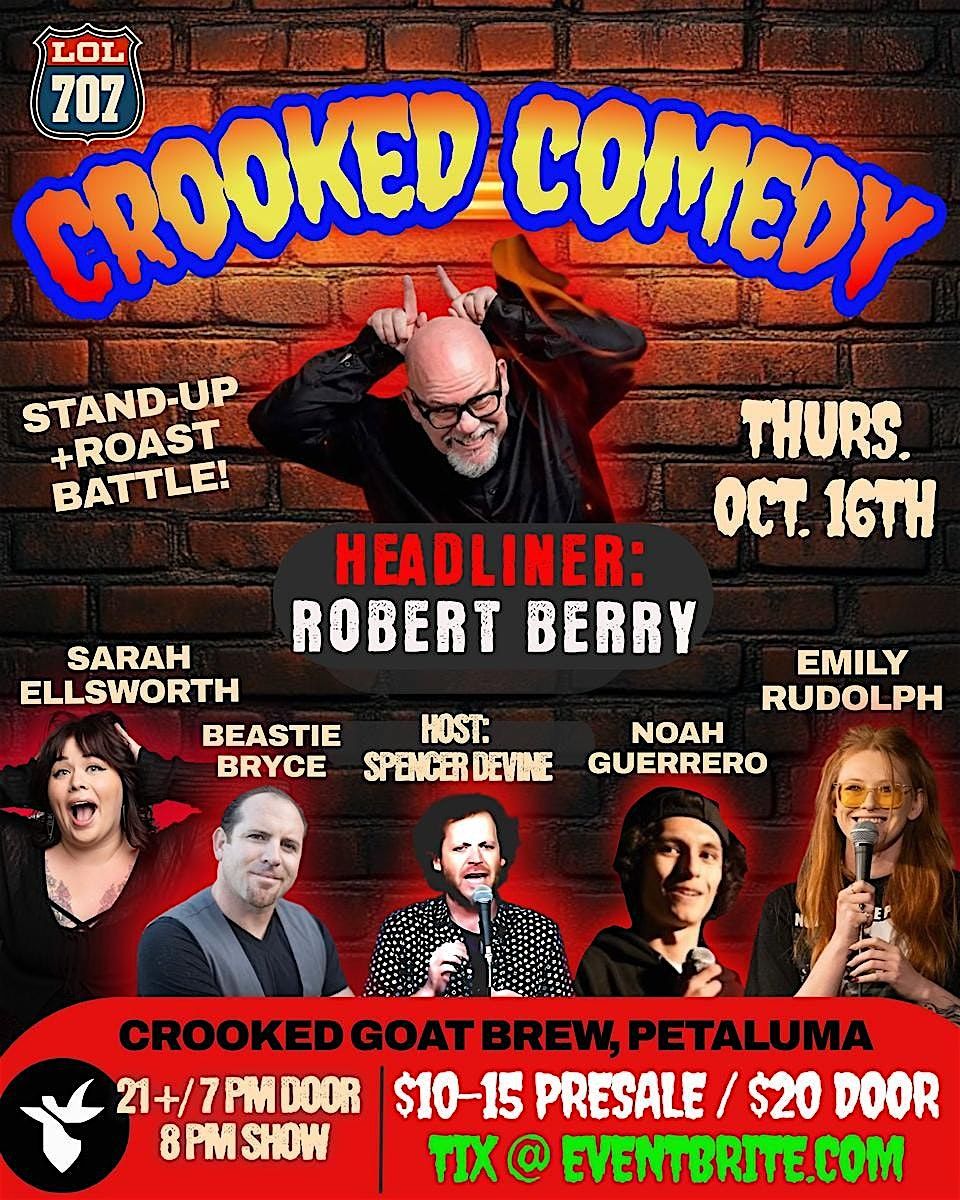 LOL 707 Presents: Crooked Comedy Spooky Stand-Up Special & Roast Battle!