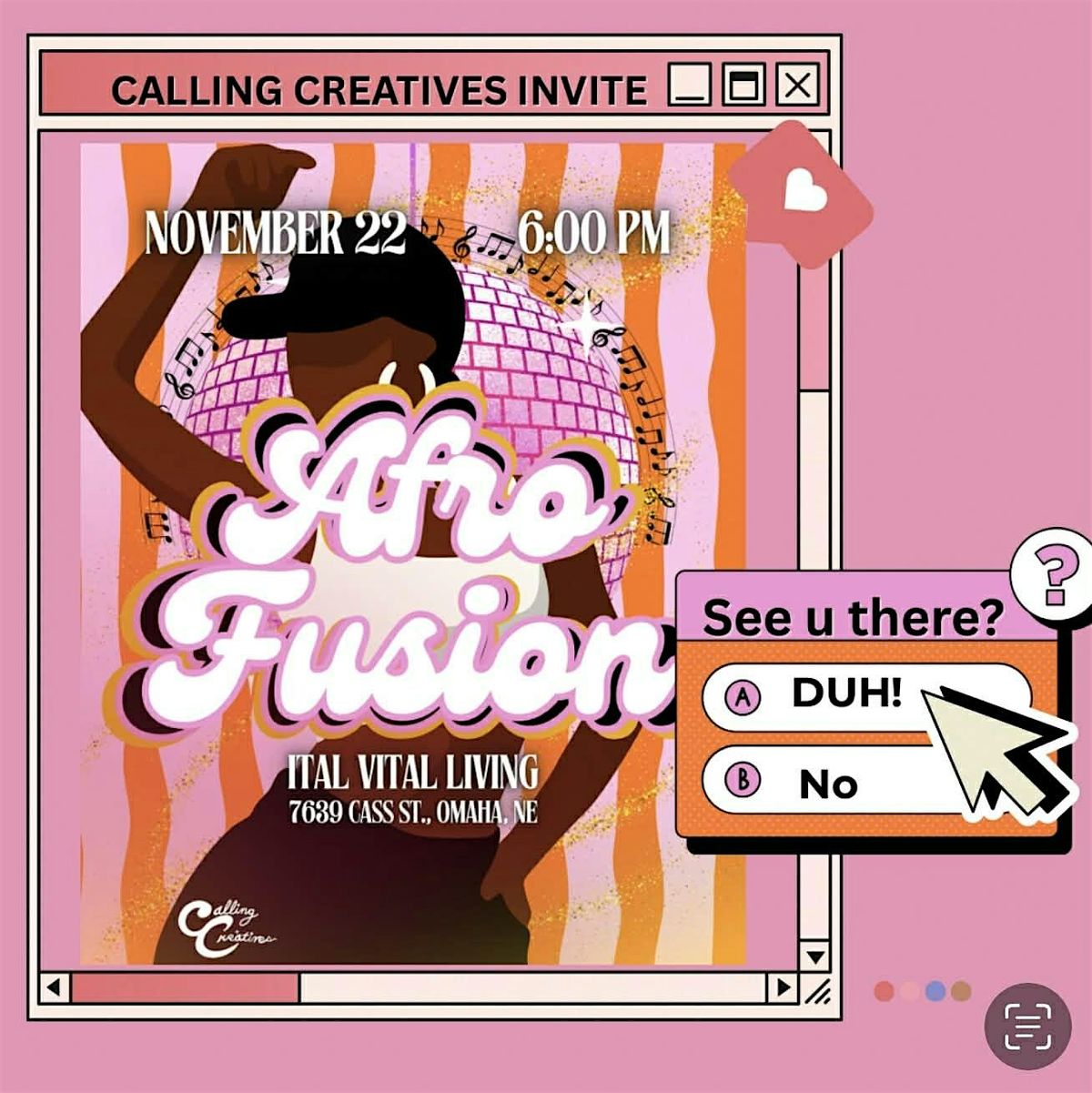 Afro Fusion Dance Workshop