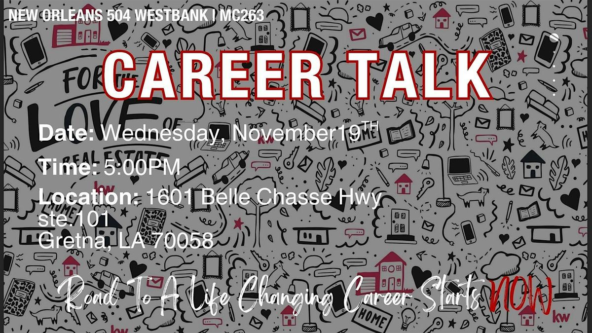 Career Talk - Be your Own Boss!