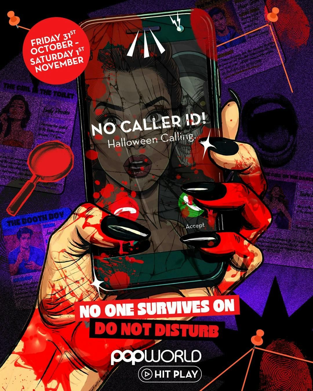 \u260e NO CALLER ID\u260e