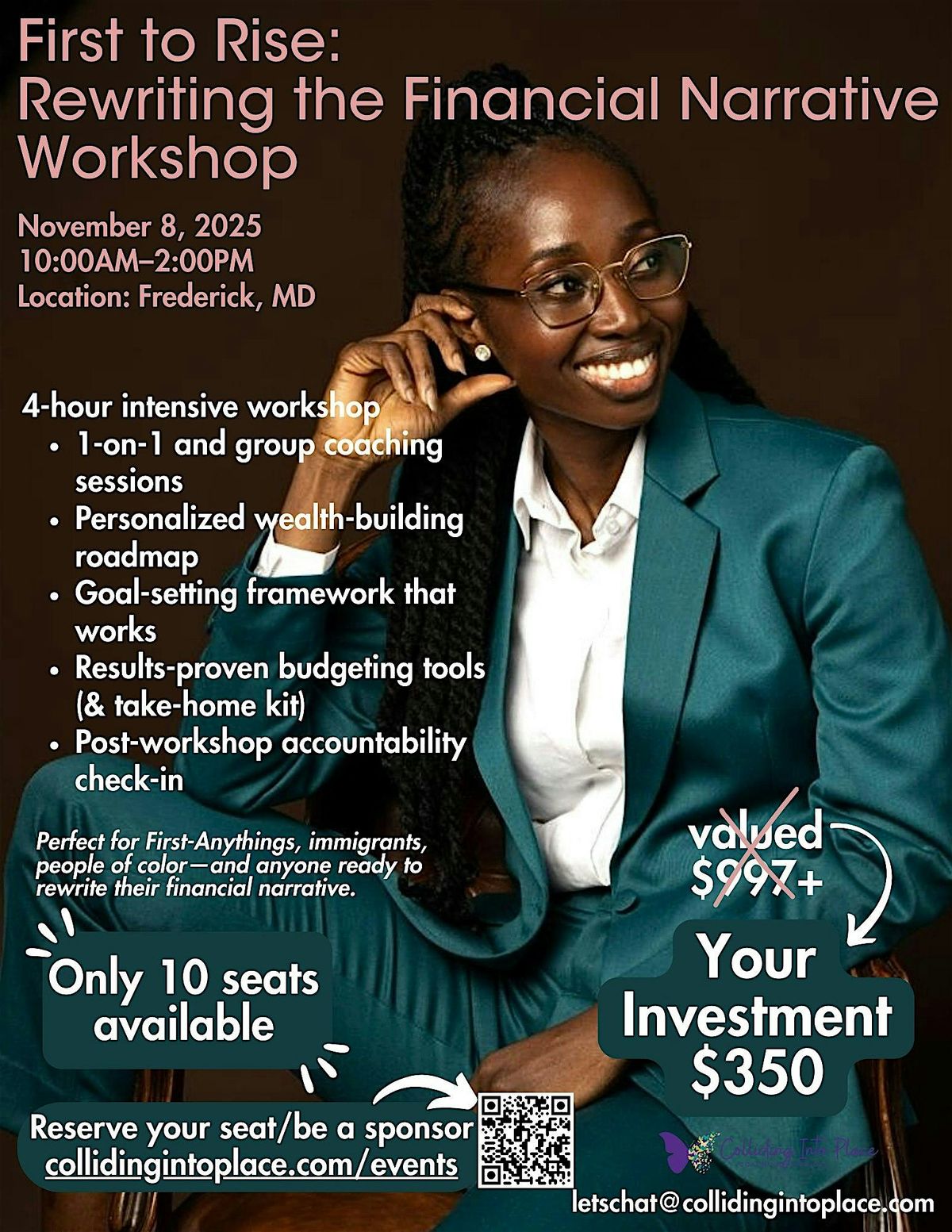 First to Rise:  Rewriting the Financial Narrative Workshop