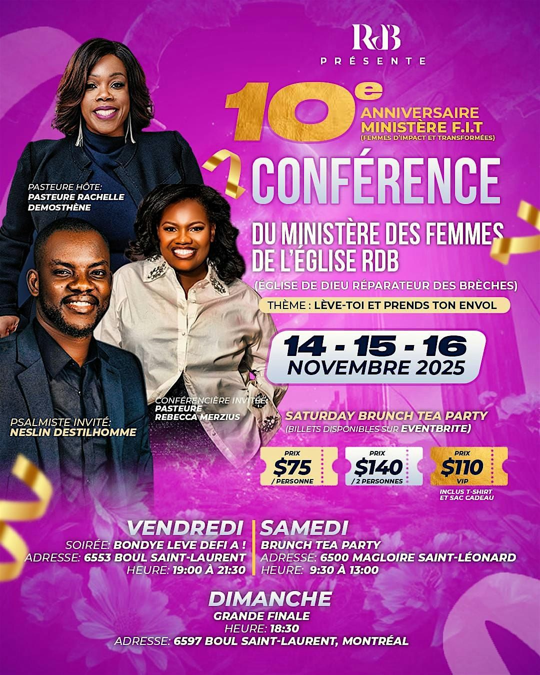 Brunch tea party - F.I.T