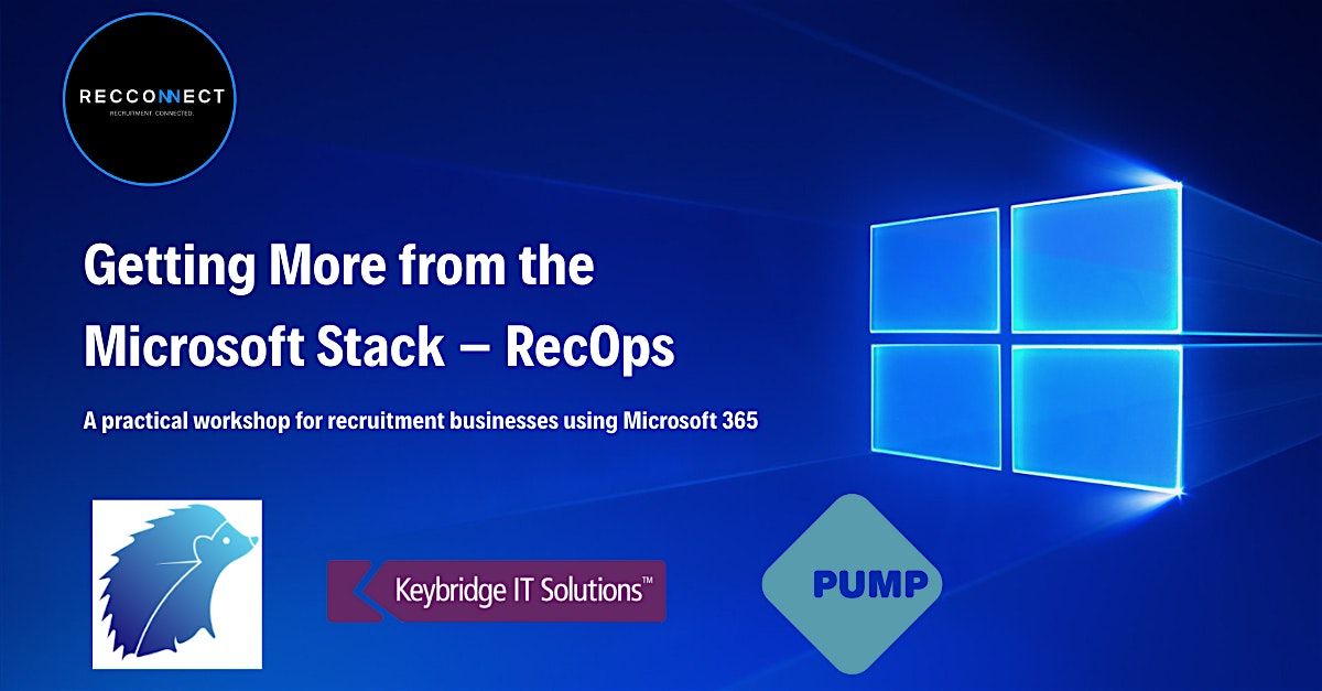 Getting More from the Microsoft Stack - RecOps