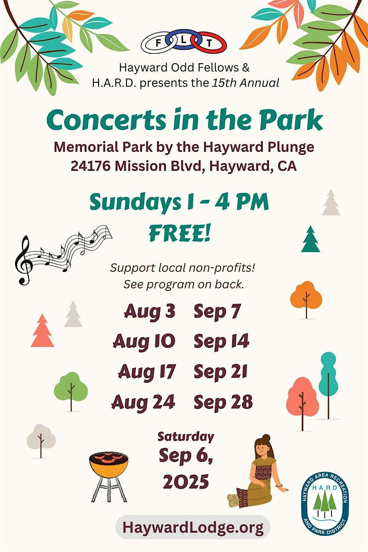 Concert in the Park with East Bay Youth Orchestra
