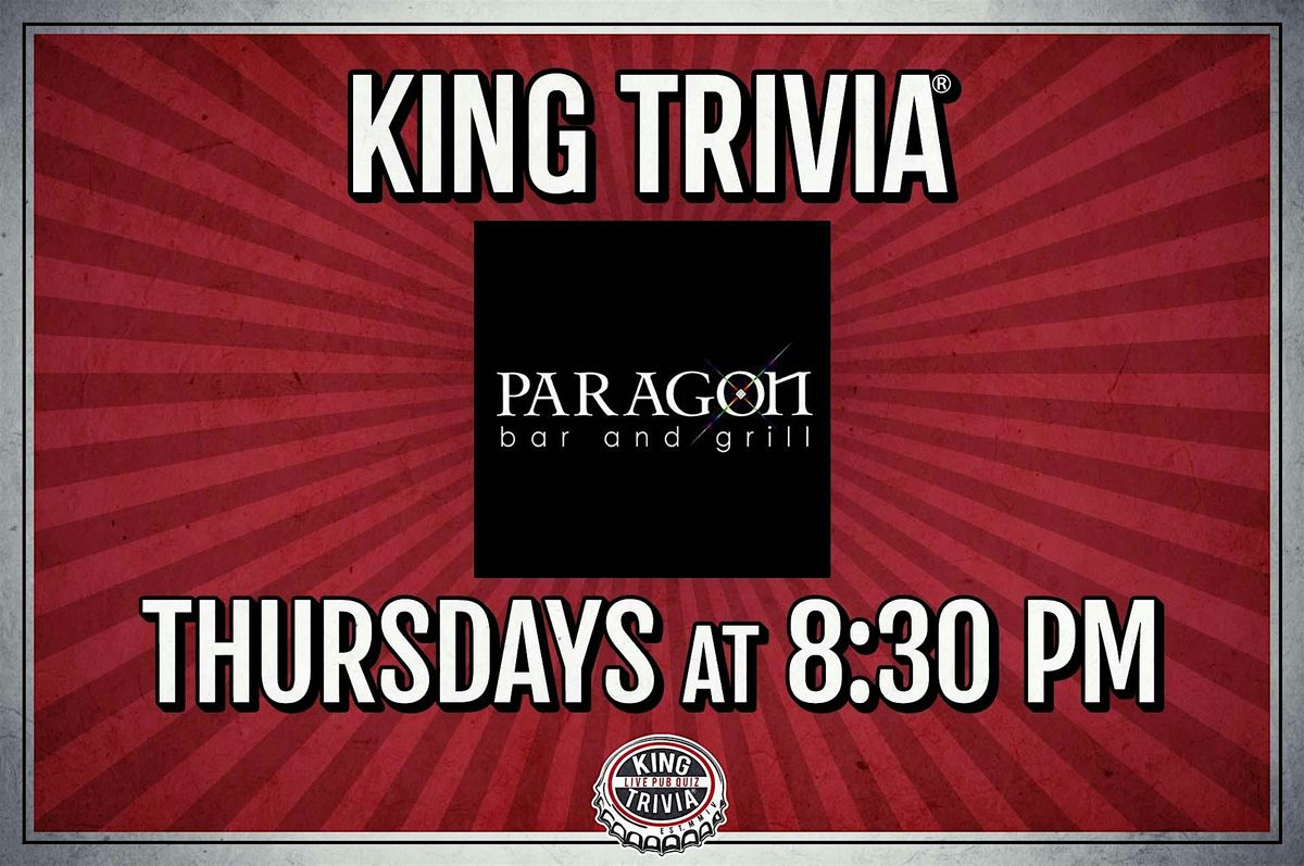 Trivia Night at Paragon Bar & Grill