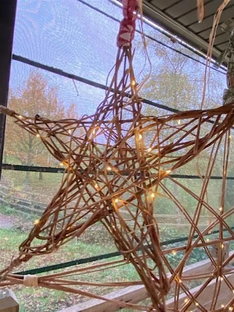 Willow star making at Kingsbury Water park