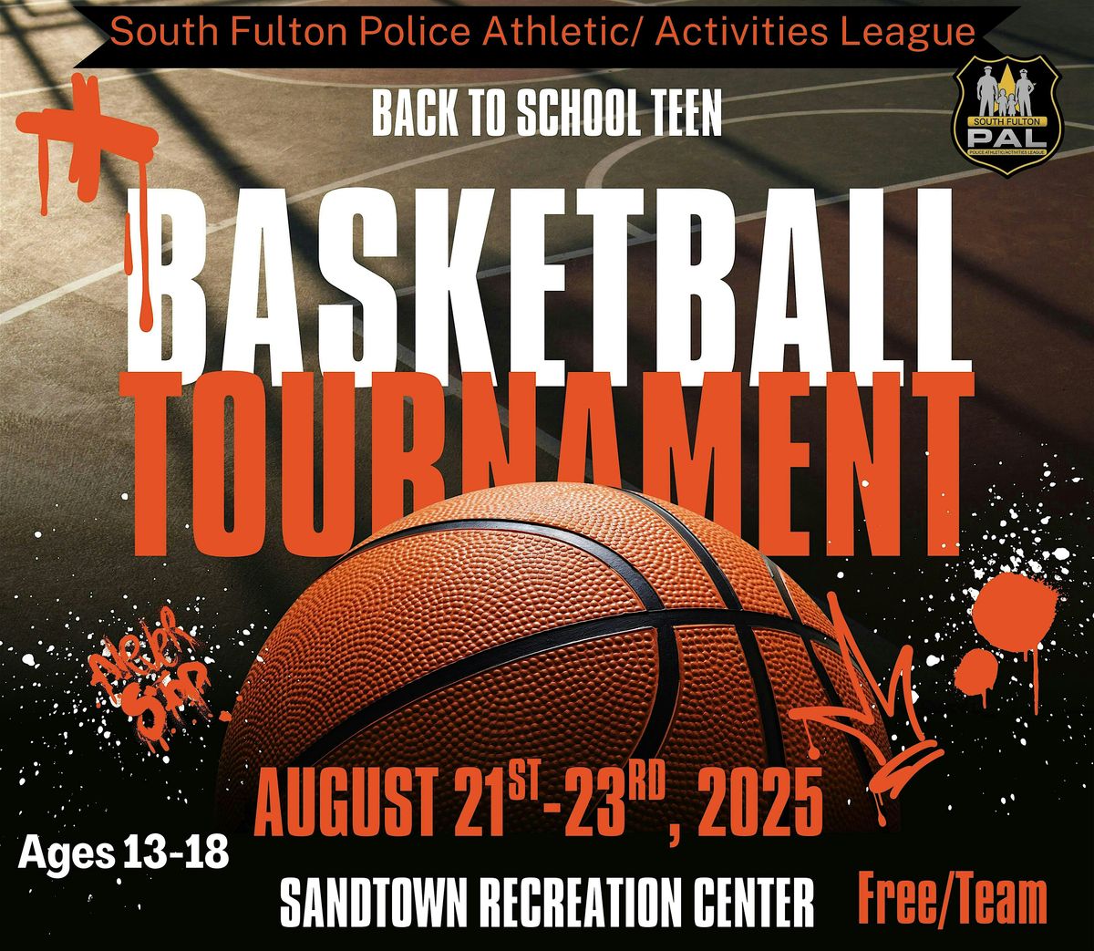 Back to School Teen Basketball Tournament