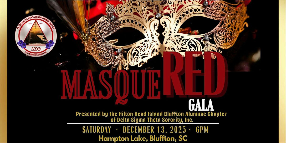 Masque"RED" Gala: Mystery in Red. Magic in the Air.