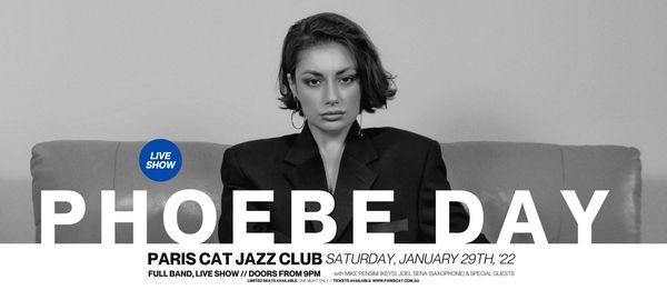 Phoebe Day LIVE at Paris Cat Jazz Club (MELB)