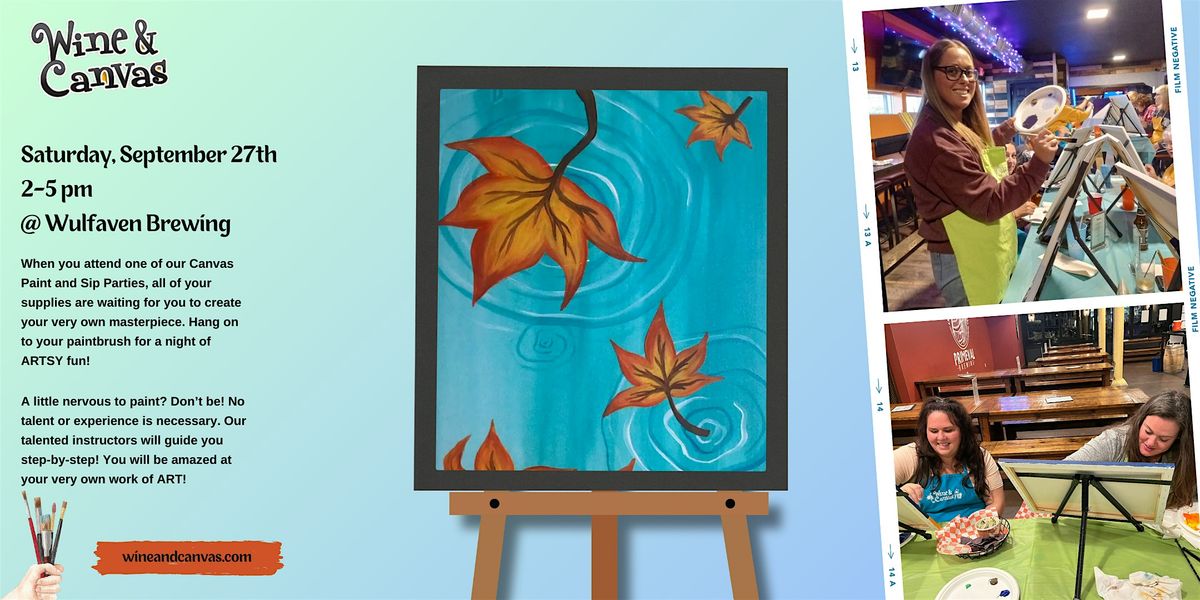 Tampa Sip and Swirl \u2013 Fall Leaves